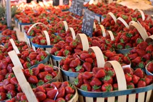 Les fraises de Carpentras